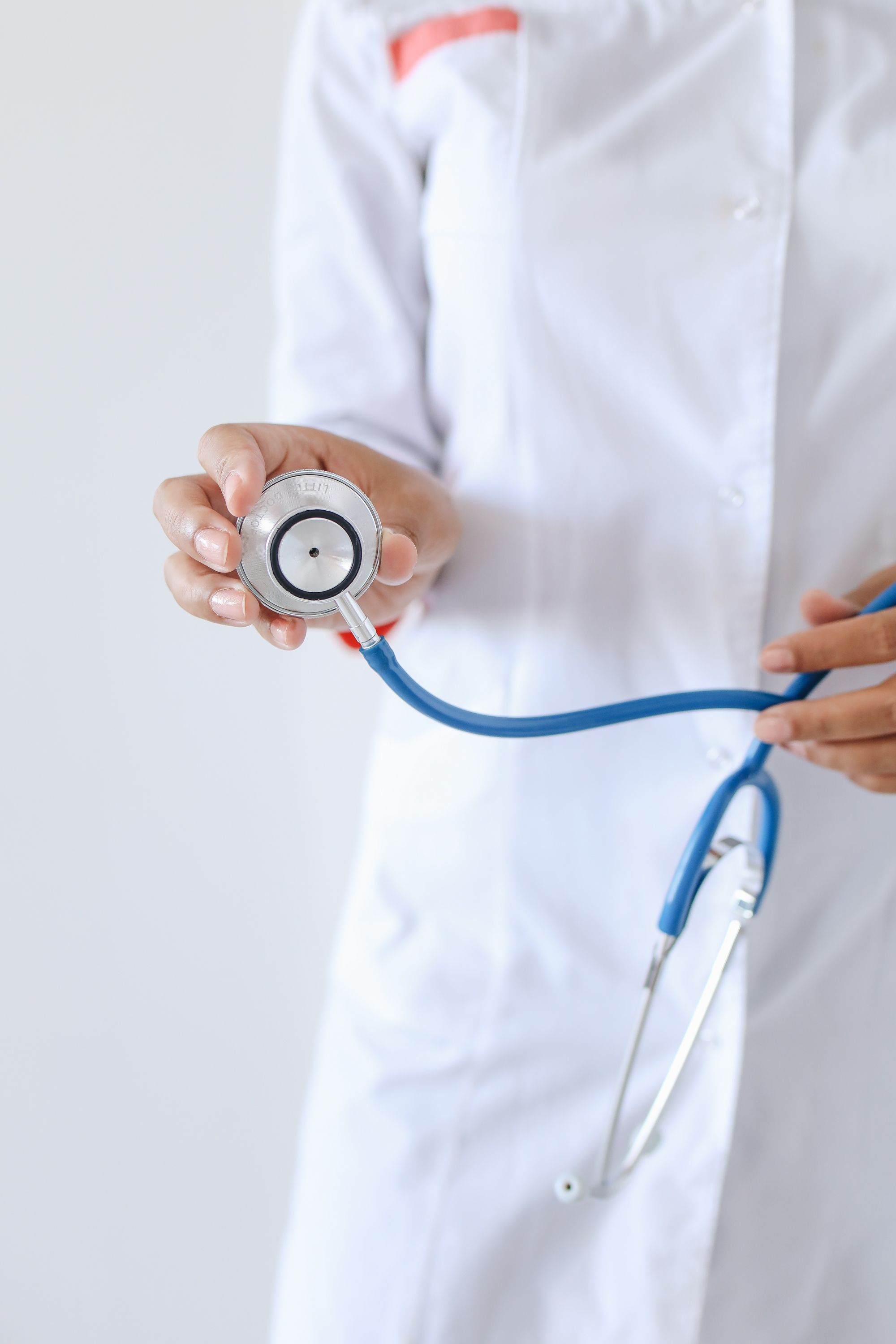 Medical professional providing healthcare services